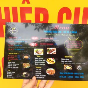 Menu Nhựa tại Thanh Hóa