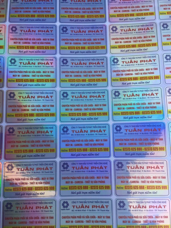 Decal 7 Màu